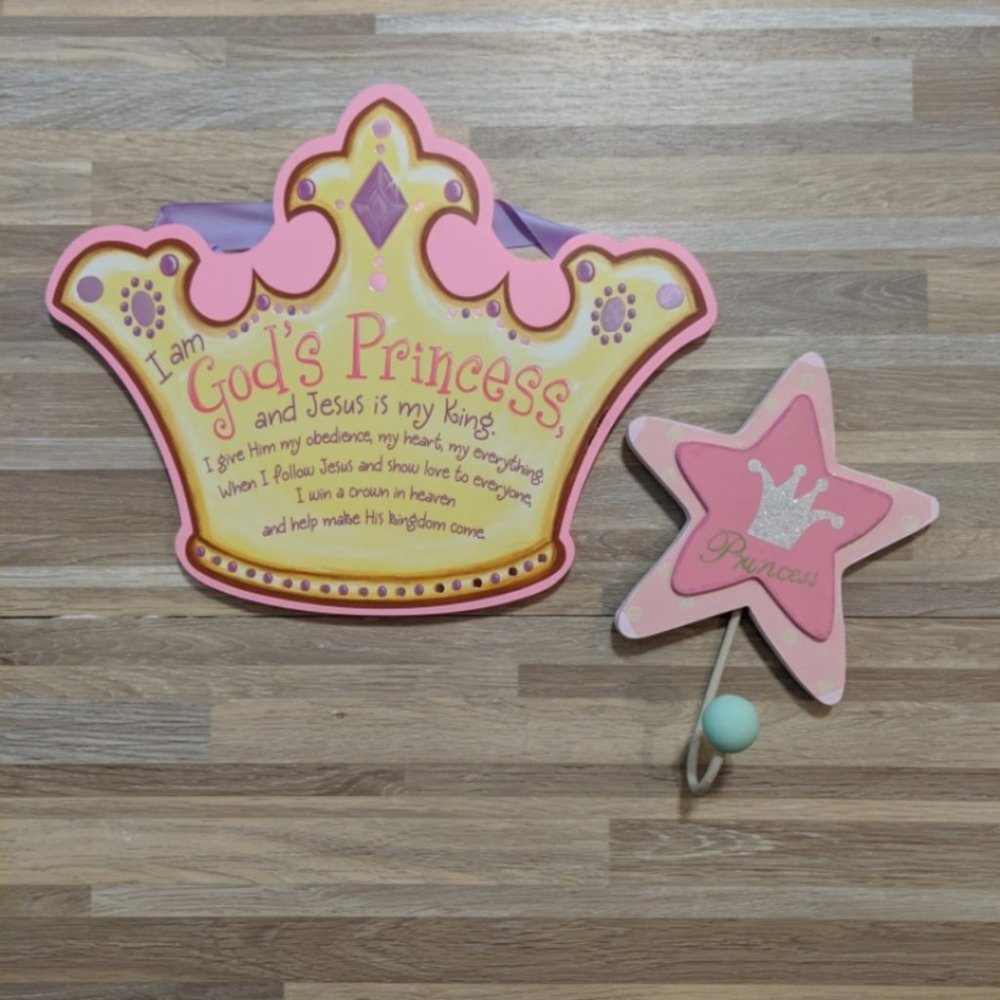 "God's Princess" Wall Decor